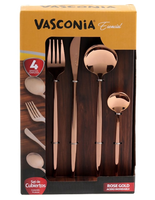 Set de cubiertos de acero inoxidable 1