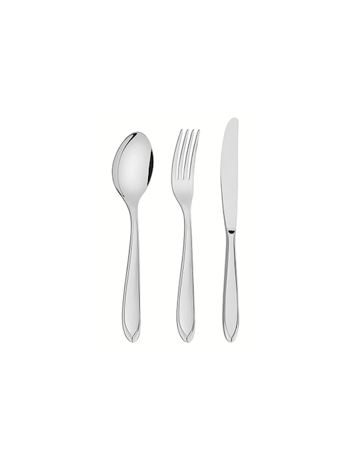 Set de cubiertos Tramontina Laguna de acero inoxidable 24 piezas