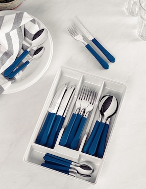 Set cubiertos Tramontina de acero inoxidable 25 piezas