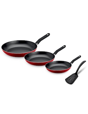 Set sartenes Ekco de aluminio 4 piezas