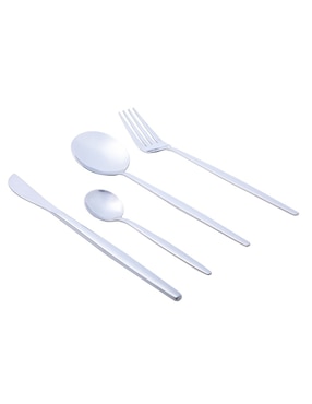 Set cubiertos Vasconia de acero inoxidable 16 piezas