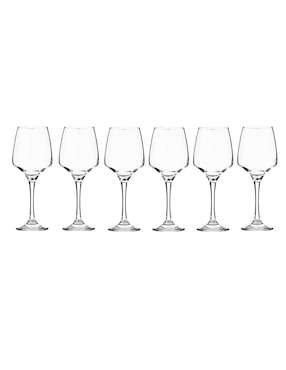 Set Copas Para Vino LAV De Vidrio 6 Piezas