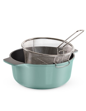 Batería de cocina Jade Cook ProSeries de aluminio anodizado antiadherente combinado 13 piezas