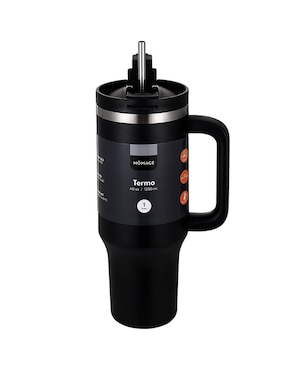 Termo Homage de acero inoxidable con tapa a presión 1200 ml