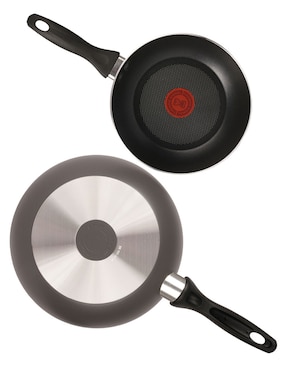 Batería de cocina T-Fal Family Cook de aluminio antiadherente titanio 13 piezas