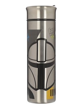 Termo 1 Pieza Siglo XXI De Acero Inoxidable Boba Fett Con Tapa Rosca 430 Ml