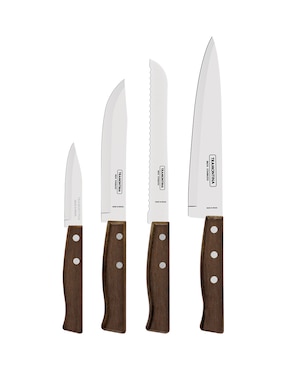 Set de cuchillos utilitario Tramontina 4 piezas