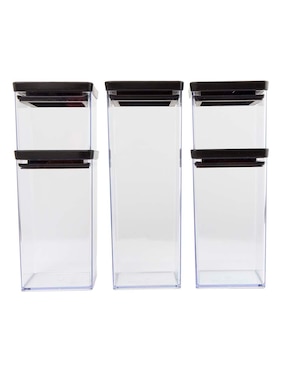 Set de contenedor para refrigerador Homage plástico