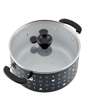 Batería de cocina Farberware de aluminio antiadherente cerámica 7 piezas