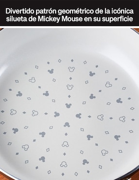 Sartén Farberware Mickey Mouse de aluminio