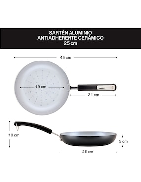 Sartén Farberware Mickey Mouse de aluminio