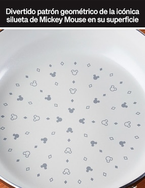 Sartén Farberware Mickey Mouse de aluminio