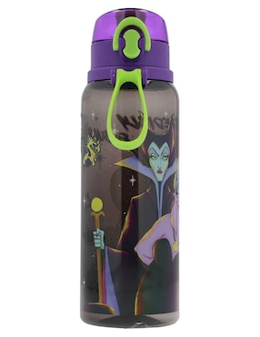 Termo Siglo XXI de plástico Villanas con tapa push pull 920 ml