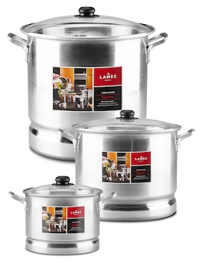 Set vaporera Lamex