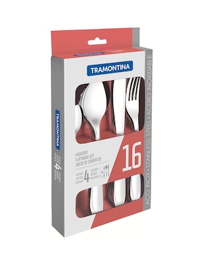 Set cubiertos Tramontina 16 piezas