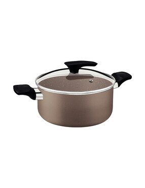Batería de cocina Tramontina de aluminio antiadherente starflon premium 7 piezas
