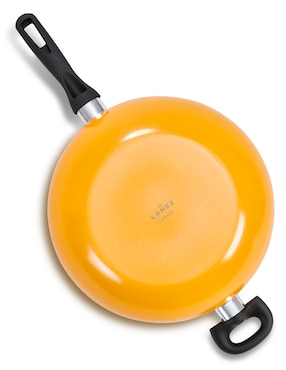 Sartén Wok con tapa Lamex de cerámica