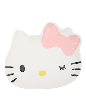 Plato Siglo XXI Hello Kitty de cerámica