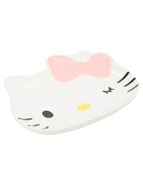 Plato Siglo XXI Hello Kitty de cerámica