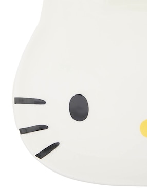 Plato Siglo XXI Hello Kitty de cerámica