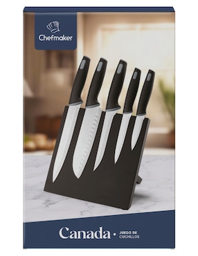 Set de cuchillos Chefmaker Canada 5 piezas