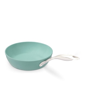 Batería de cocina Jade Cook de acero inoxidable antiadherente cerámica 10 piezas