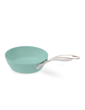 Batería de cocina Jade Cook de acero inoxidable antiadherente cerámica 10 piezas