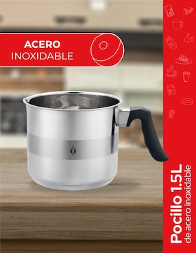 Pocillo de acero inoxidable Cookit