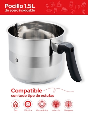 Pocillo de acero inoxidable Cookit
