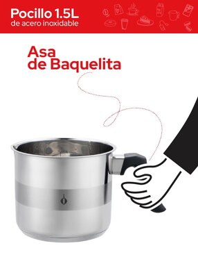 Pocillo de acero inoxidable Cookit
