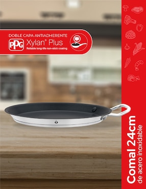 Comal Cookit acero