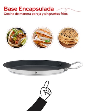 Comal Cookit acero