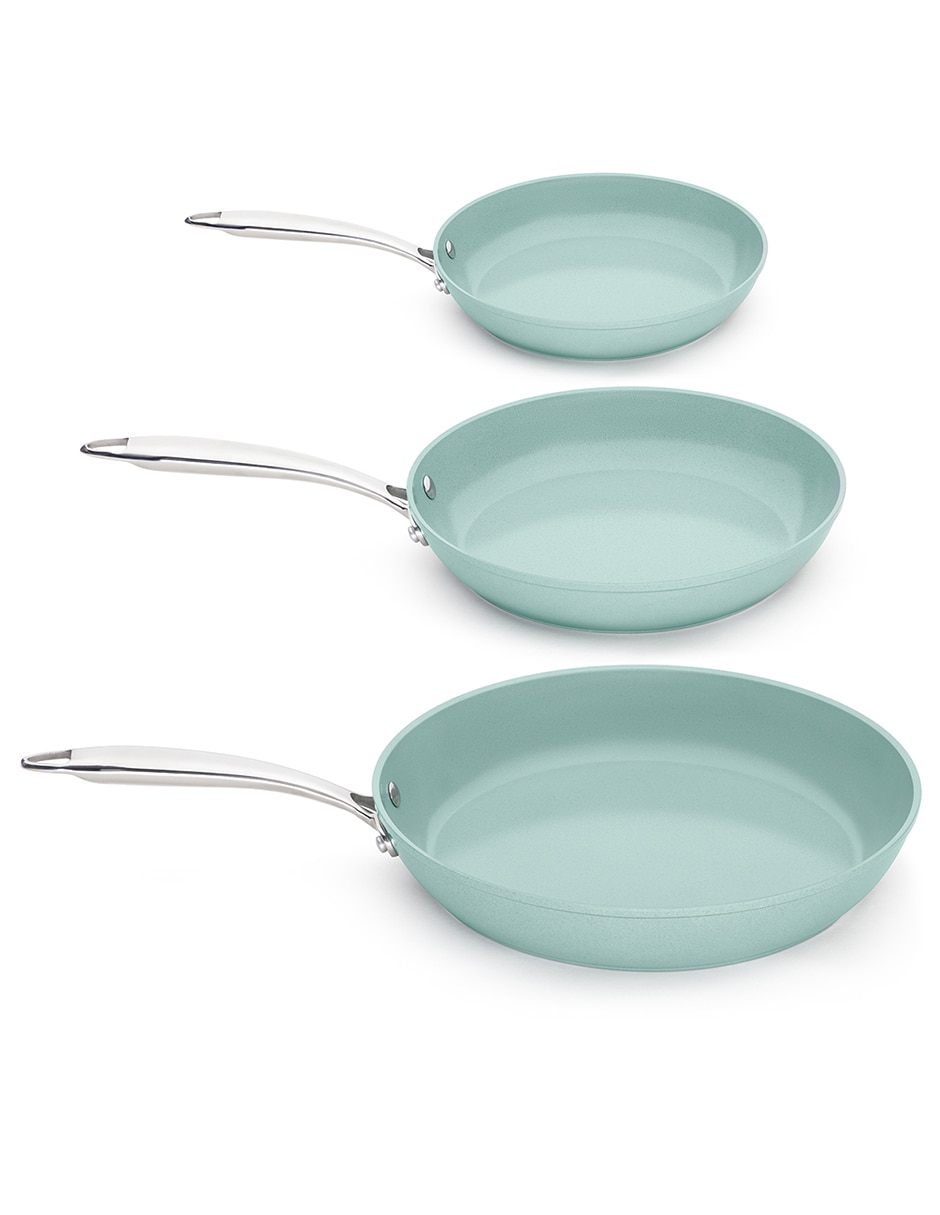 Set de sartenes de aluminio 3 piezas 2
