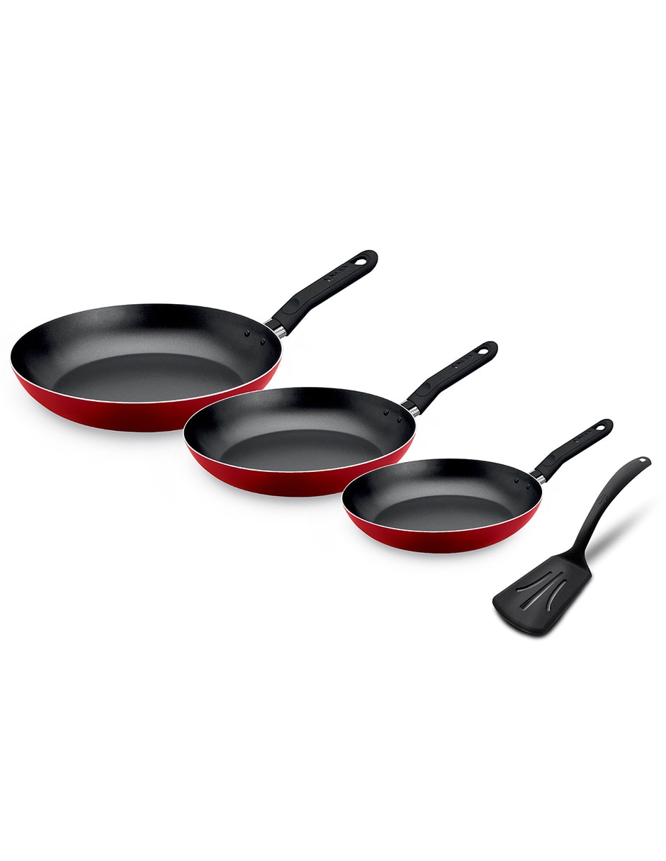 Set sartenes de aluminio 4 piezas 4