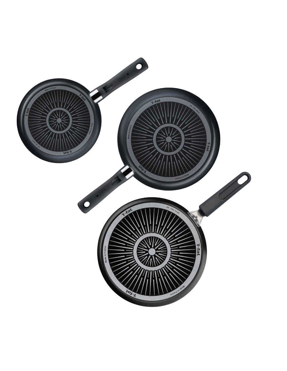 Set de sartenes Hard Titanium de aluminio 3 piezas 2