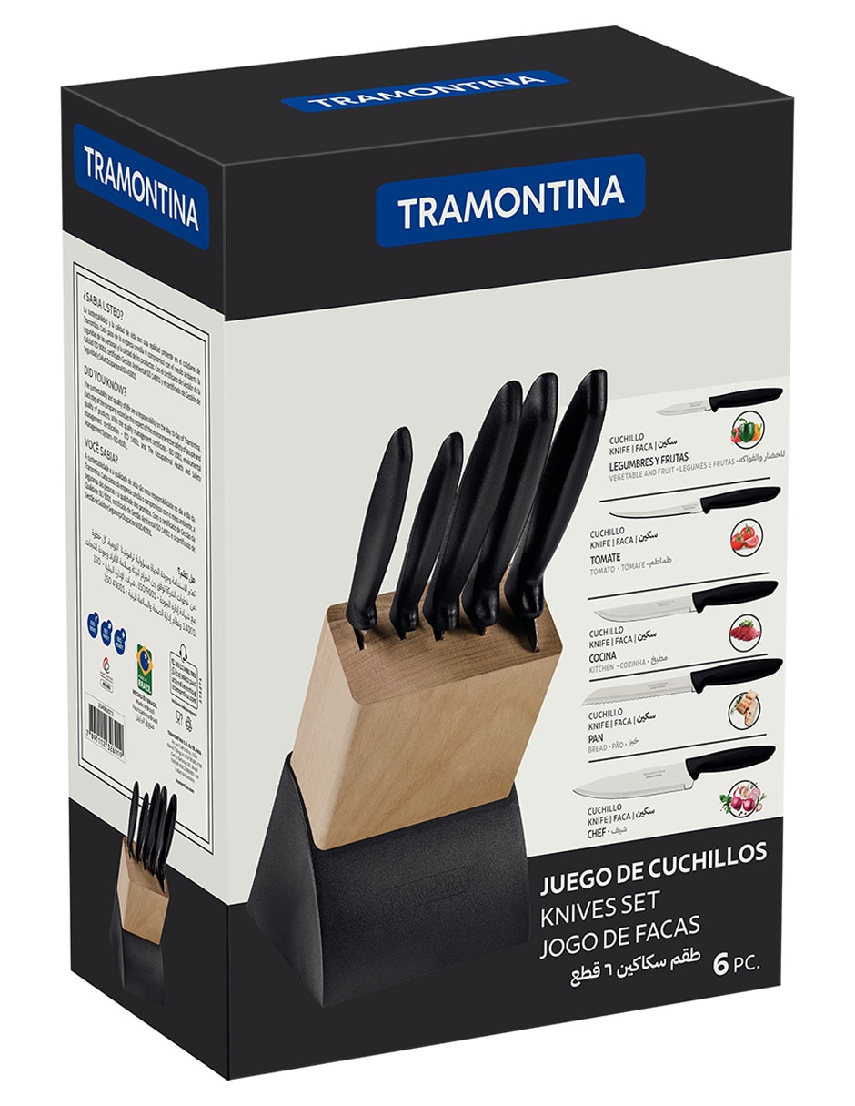 Set de cuchillos utilitario  6 piezas 4