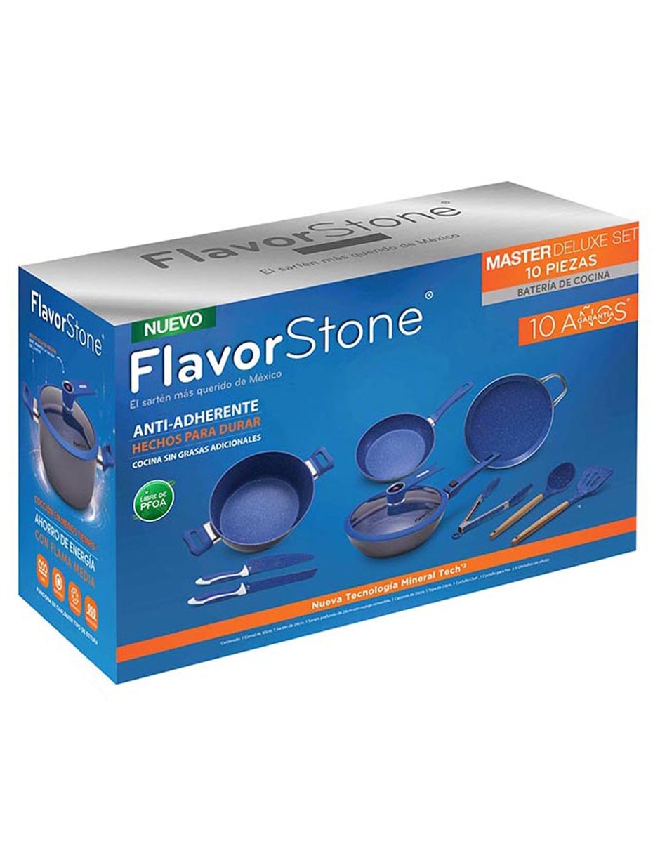 Batería de cocina Master Set de aluminio antiadherente minerales naturales 10 piezas 4