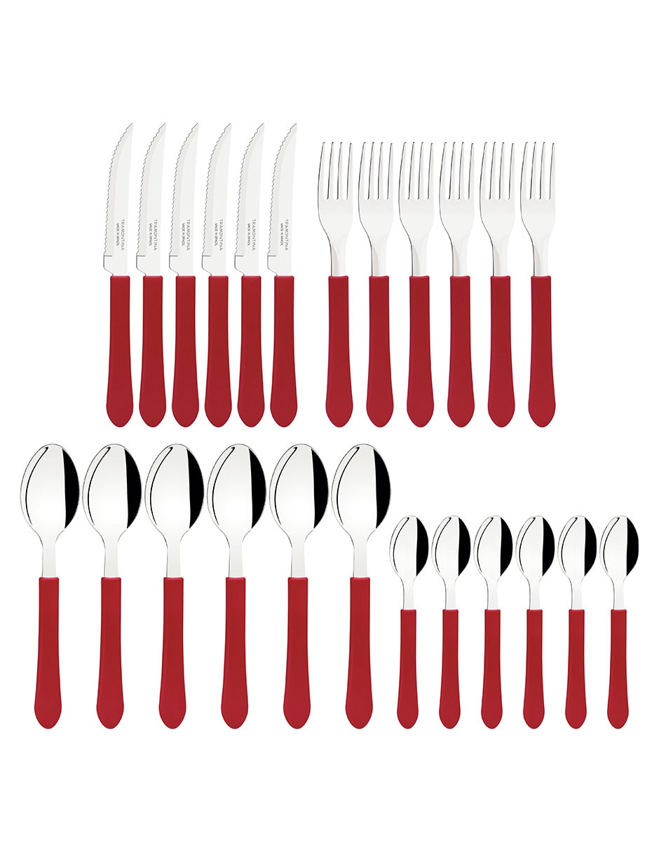 Set cubiertos Leme de acero inoxidable 25 piezas Set cubiertos Leme de acero inoxidable 25 piezas