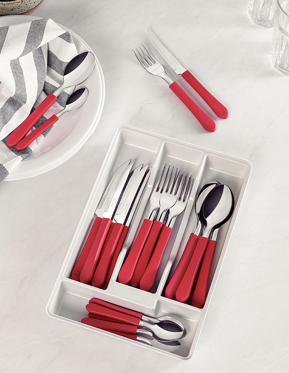 Set cubiertos Leme de acero inoxidable 25 piezas 5