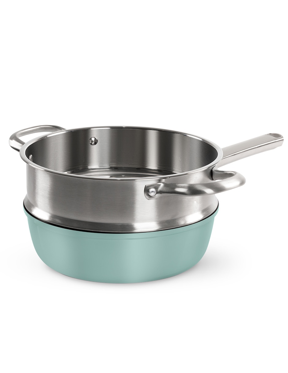 Batería de cocina ProSeries de aluminio anodizado antiadherente combinado 13 piezas 5