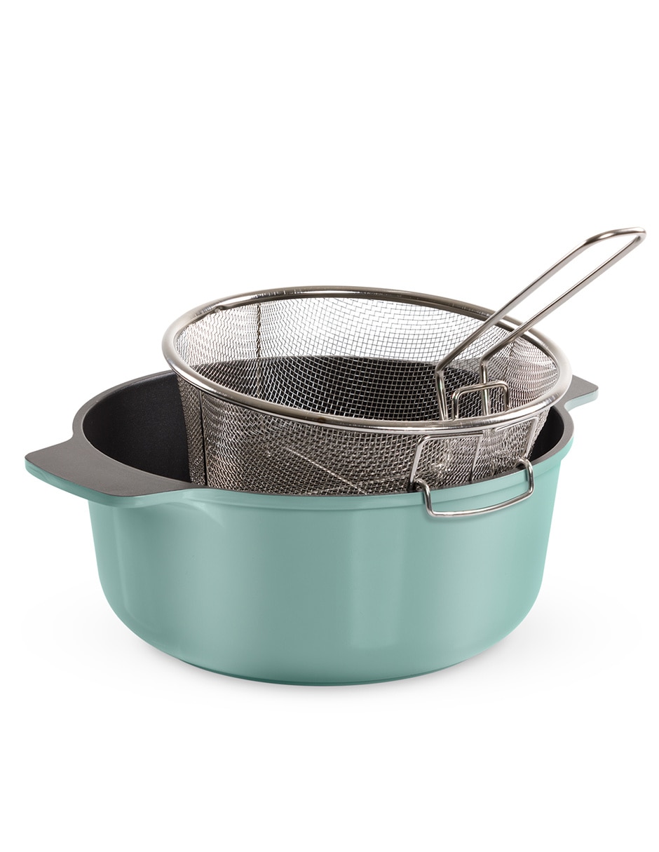 Batería de cocina ProSeries de aluminio anodizado antiadherente combinado 13 piezas 7