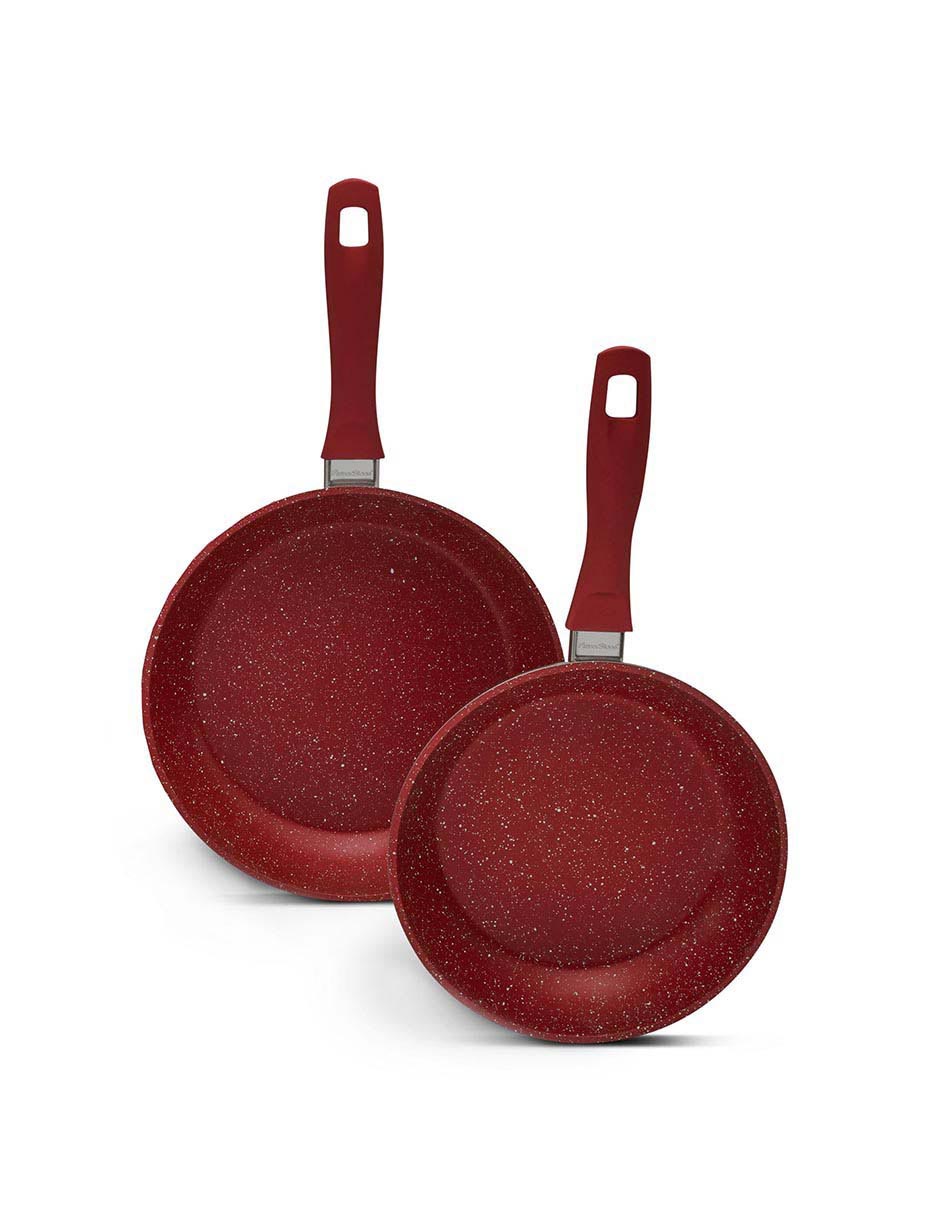 Set de sartenes Deluxe de aluminio 2 piezas