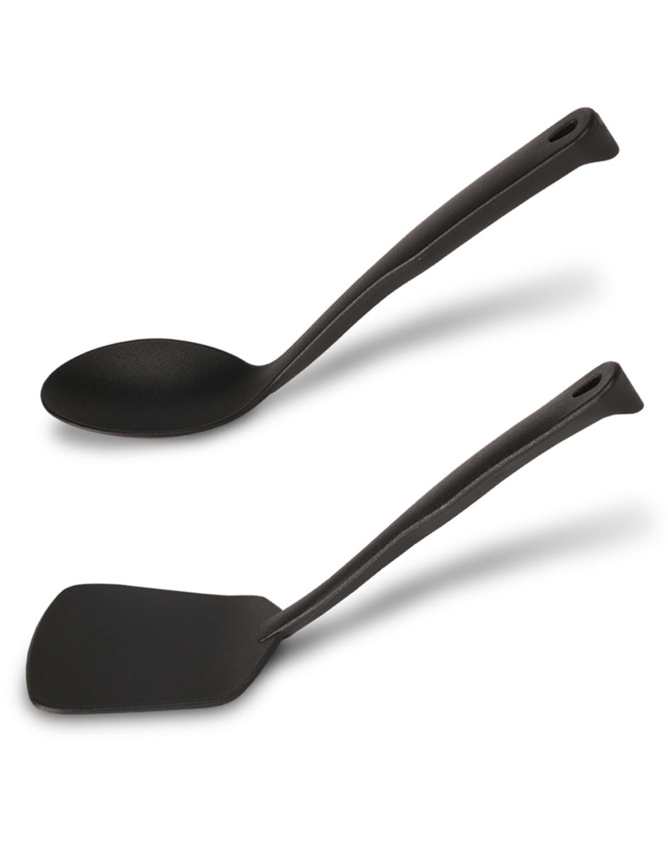 Batería de cocina Family Cook de aluminio antiadherente titanio 13 piezas 4
