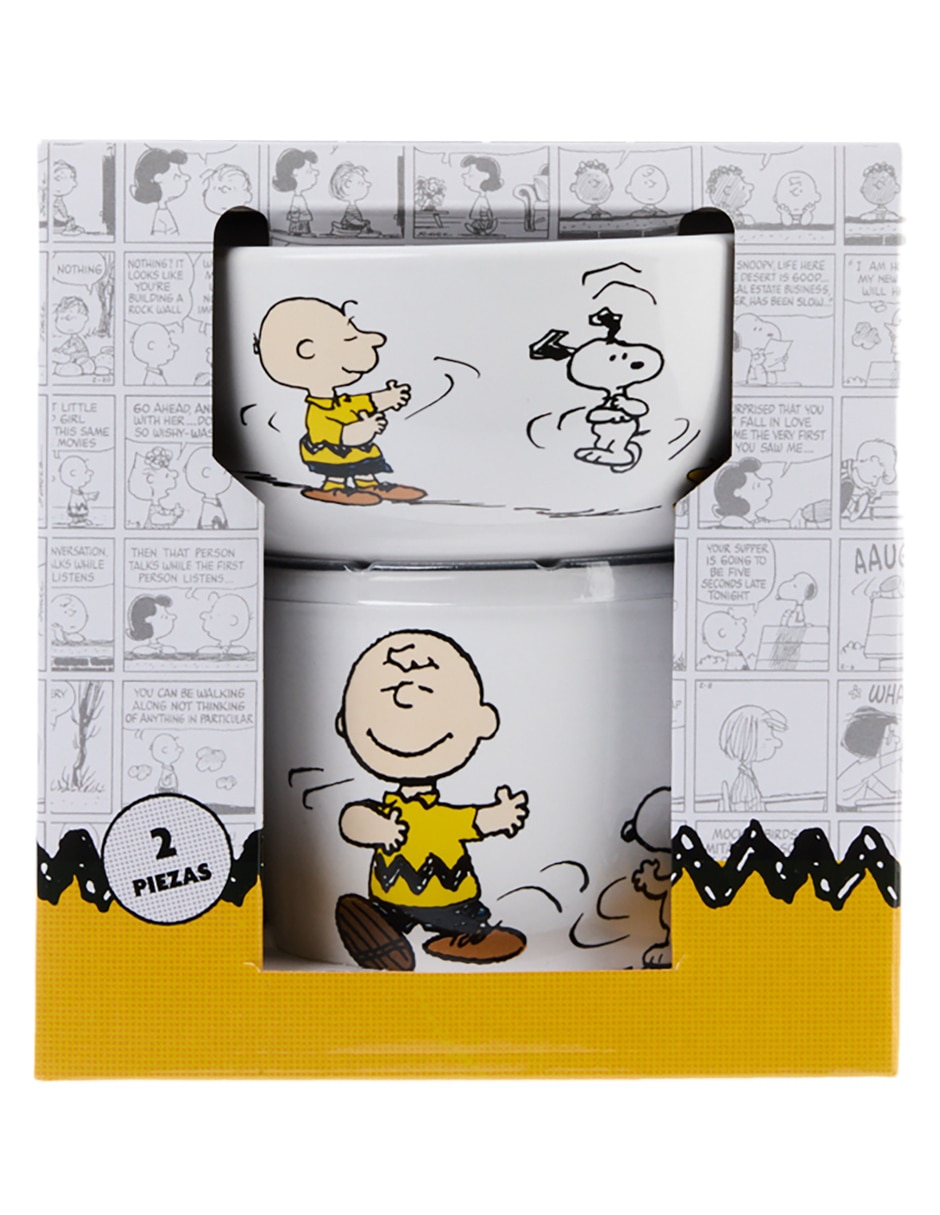 Set de tazas americana Peanuts 2 piezas 7
