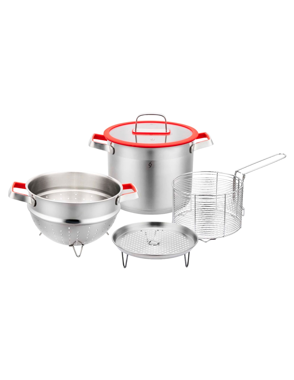 Batería de cocina de acero inoxidable 5 piezas