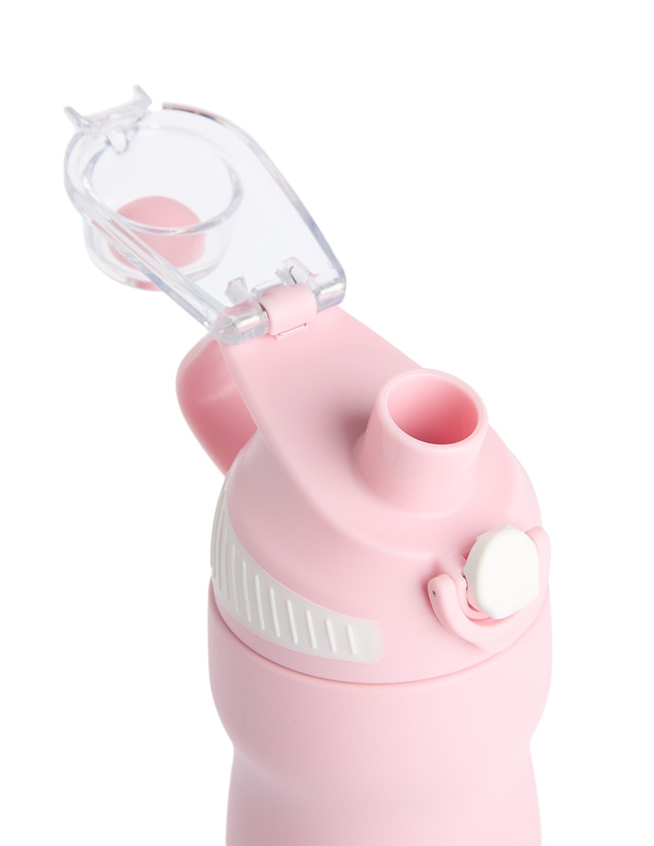 Termo de acero inoxidable con tapa flip top 600 ml 3