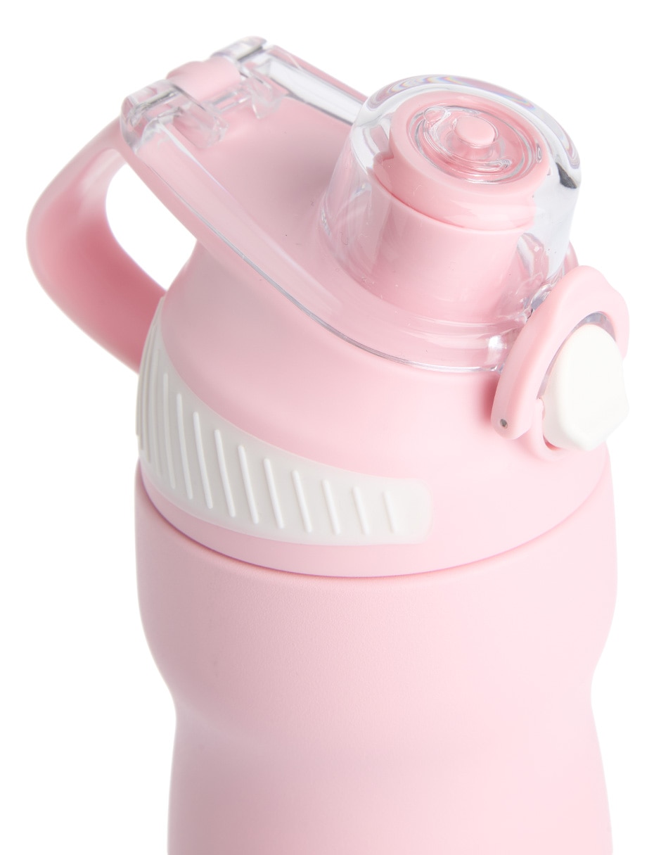 Termo de acero inoxidable con tapa flip top 600 ml 4