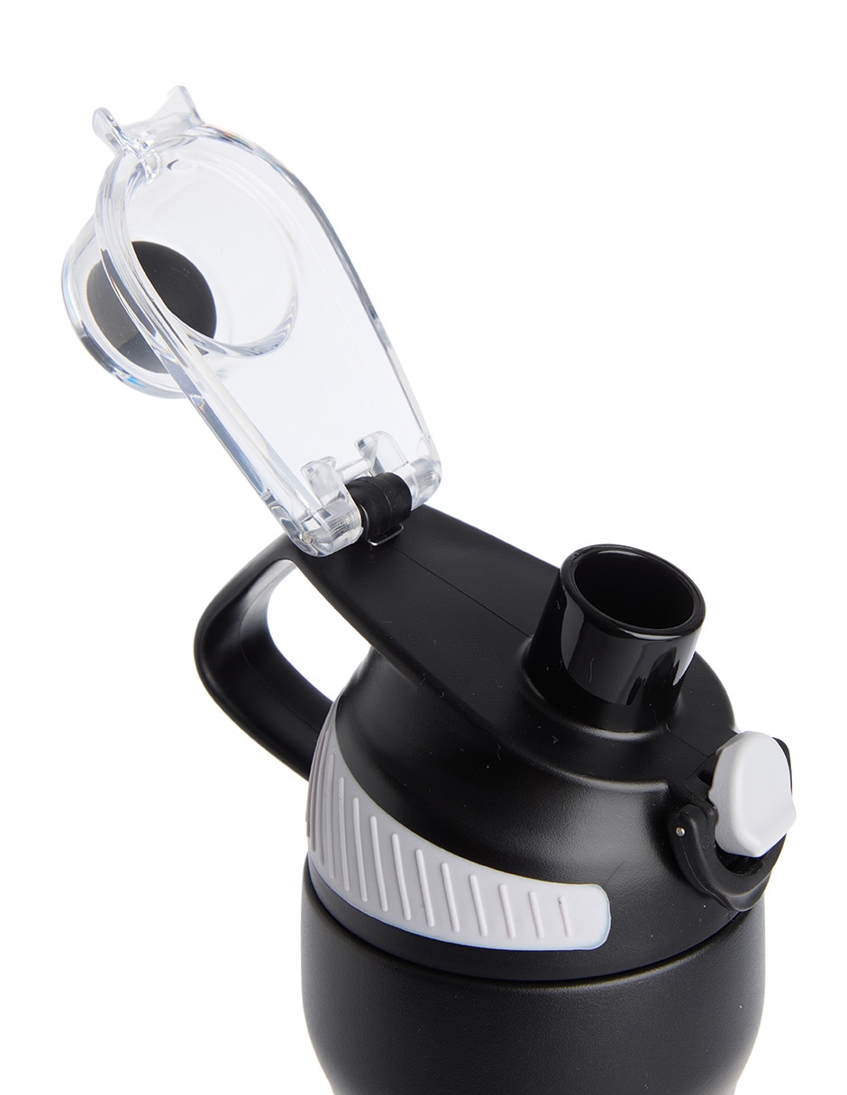 Termo de acero inoxidable con tapa flip top 600 ml 4