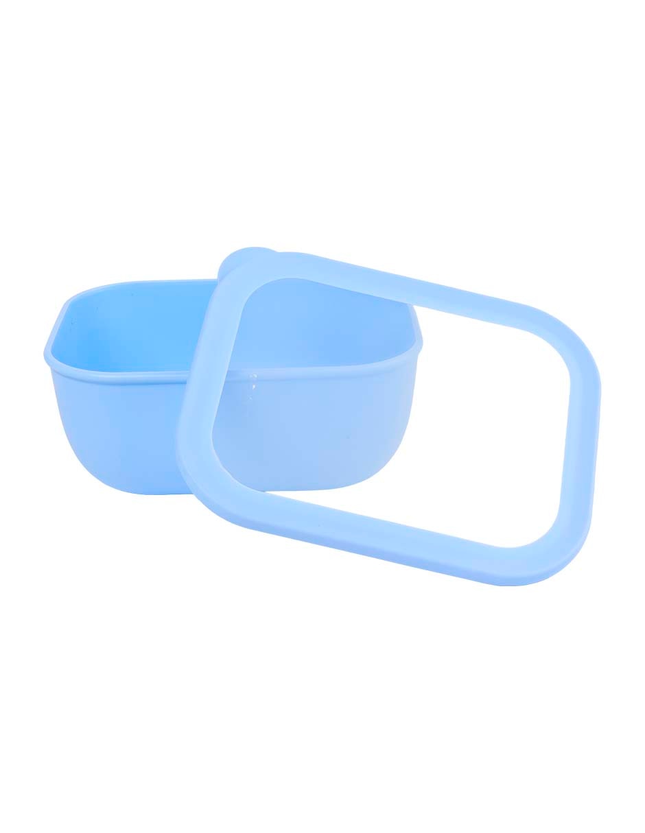 Set contenedores de plástico 3 piezas 5