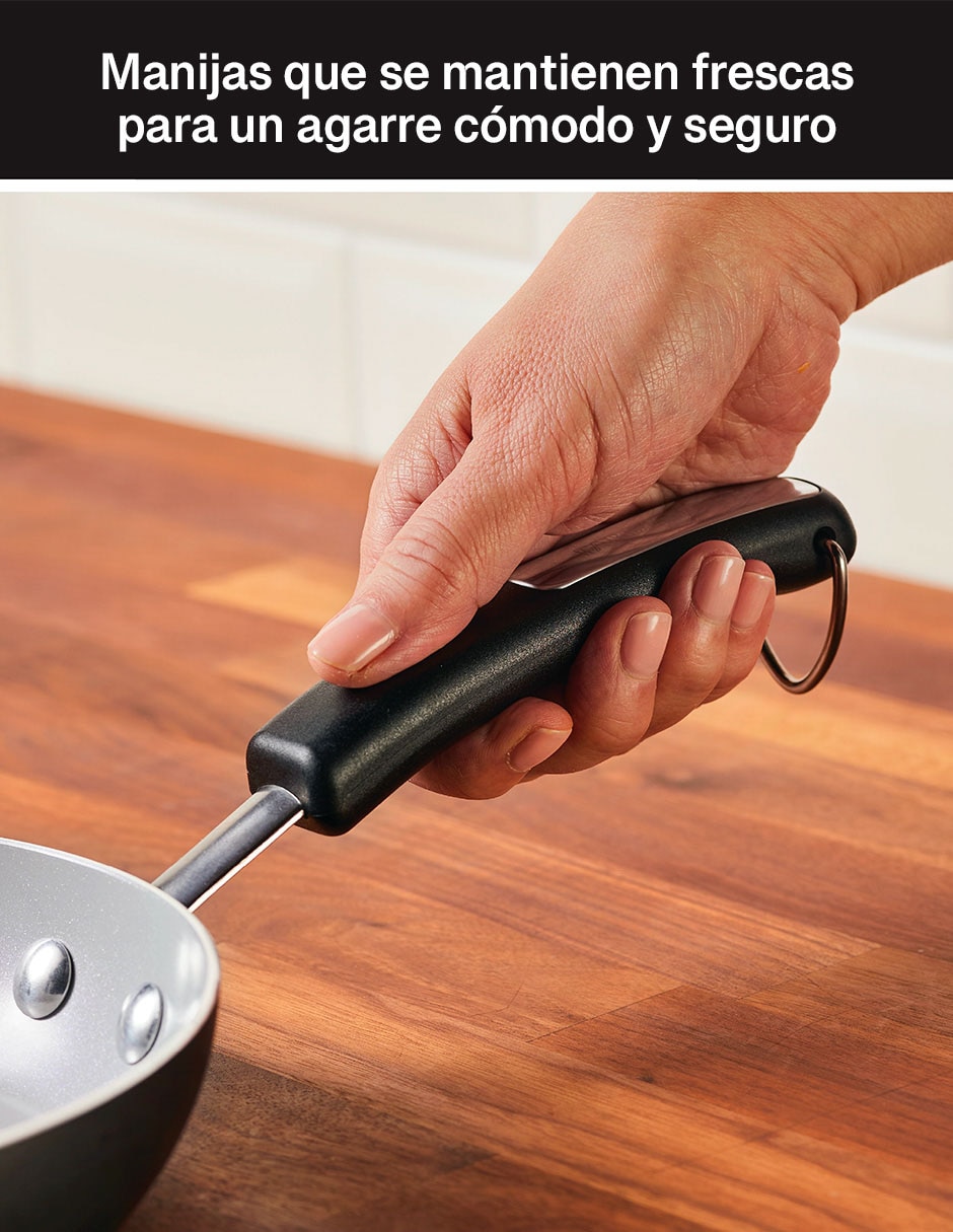 Batería de cocina de aluminio antiadherente cerámica 7 piezas 9